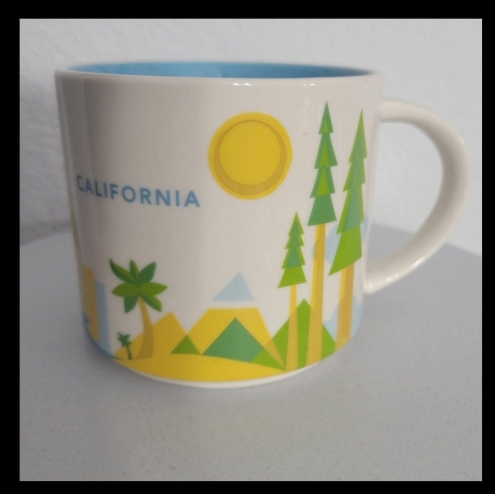 California Edition Starbucks You Are Here Collection coffee mug cup 14 oz